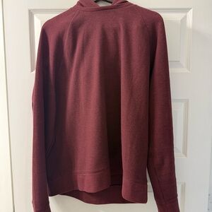 Banana Republic Maroon Pullover Sweatshirt